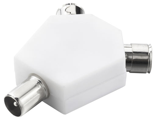 BG TVSC2 Coaxial Y Splitter - BG - Sparks Warehouse
