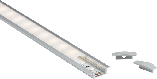Knightsbridge 2MREC 2M Aluminium Profile - Recessed Mount  Sparks Warehouse - Sparks Warehouse