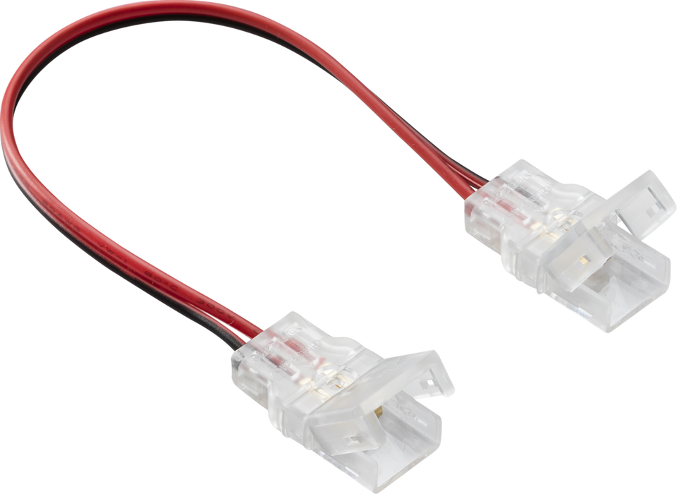 Knightsbridge LFCONIP2FX 12V / 24V IP65 LED Flex Strip to Strip 150mm Connector - Single Colour  Sparks Warehouse - Sparks Warehouse