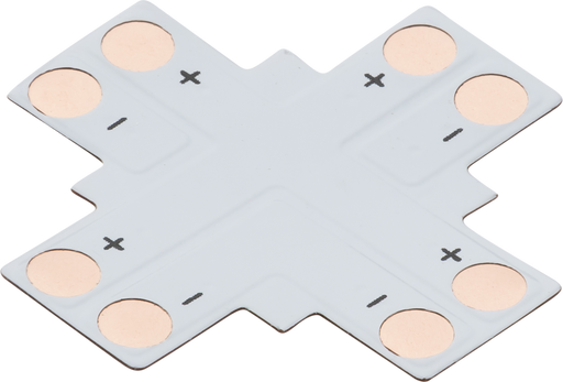 Knightsbridge LFCON2X 12V / 24V LED flex 4-way X-connector - Single Colour  Sparks Warehouse - Sparks Warehouse