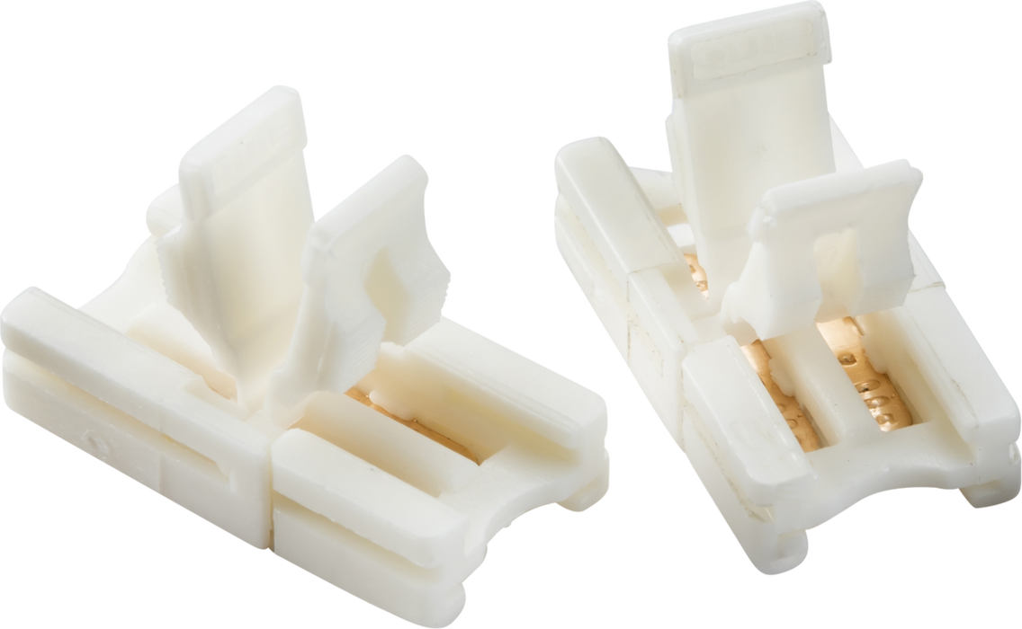 Knightsbridge LFCON2P 12V / 24V LED Flex Strip to Strip Connector - Pack of 2, Single Colour  Sparks Warehouse - Sparks Warehouse