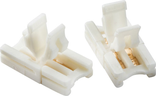 Knightsbridge LFCON2P 12V / 24V LED Flex Strip to Strip Connector - Pack of 2, Single Colour  Sparks Warehouse - Sparks Warehouse