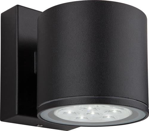 Firstlight 8084BK Vegas Single LED Wall Light - Black - Firstlight - sparks-warehouse