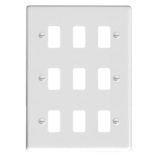 Hamilton 809GP - Sher Glo/Wh 9g Apert G/Fix Plt+Grid