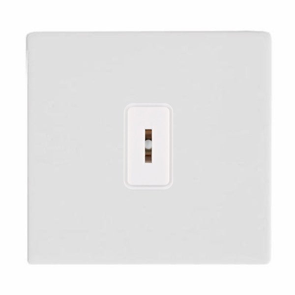 Hamilton 80CK21W - Sher CFX Glo/Whi Key Switch 20AX 2way WH