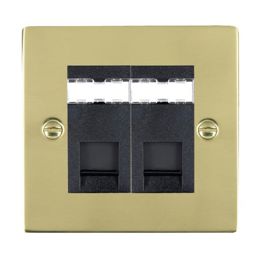 Hamilton 812J45B - Sher PB 2g RJ45 CAT5E Unshielded BL