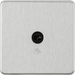 Knightsbridge SFTS1BC Screwless 1G 1-way Touchless Switch - Brushed Chrome KB Knightsbridge - Sparks Warehouse