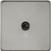 Knightsbridge SFTS1BN Screwless 1-way Touchless Switch - Black Nickel KB Knightsbridge - Sparks Warehouse