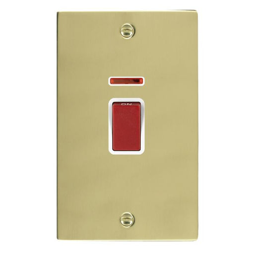 Hamilton 8145VW - Sher PB 45A DP+NEON VERTICAL Red Rkr/WH