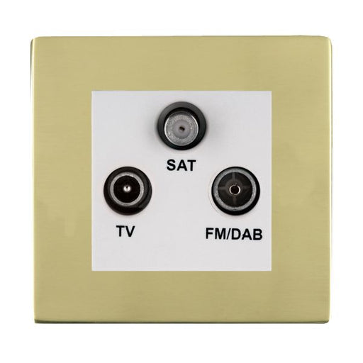 Hamilton 81CDTRIDW - Sher CFX PB Non-Isolat DAB TV+FM+SAT WH