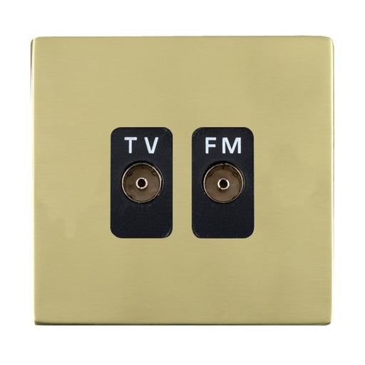 Hamilton 81CTVFMB - S-CFX PB Isolat TV/FM Diplex 1in/2out BL