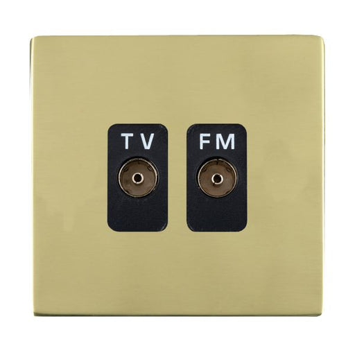 Hamilton 81CTVFMB - S-CFX PB Isolat TV/FM Diplex 1in/2out BL