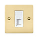 Hamilton 81J12W - Sher PB 1g RJ12 Outlet-Unshield WH