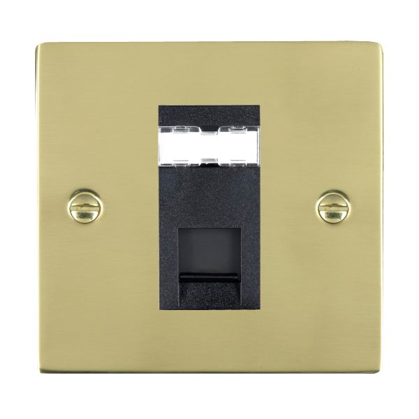 Hamilton 81J45B - Sher PB 1g RJ45 CAT5E Unshielded BL