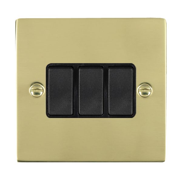 Hamilton 81R23BL-B - Sher PB 3g 10AX 2 Way Rkr BL/BL