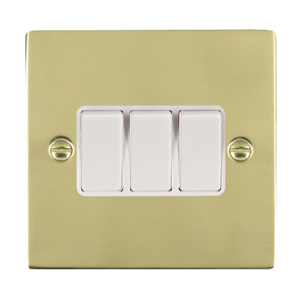 Hamilton 81R23WH-W - Sher PB 3g 10AX 2 Way Rkr WH/WH