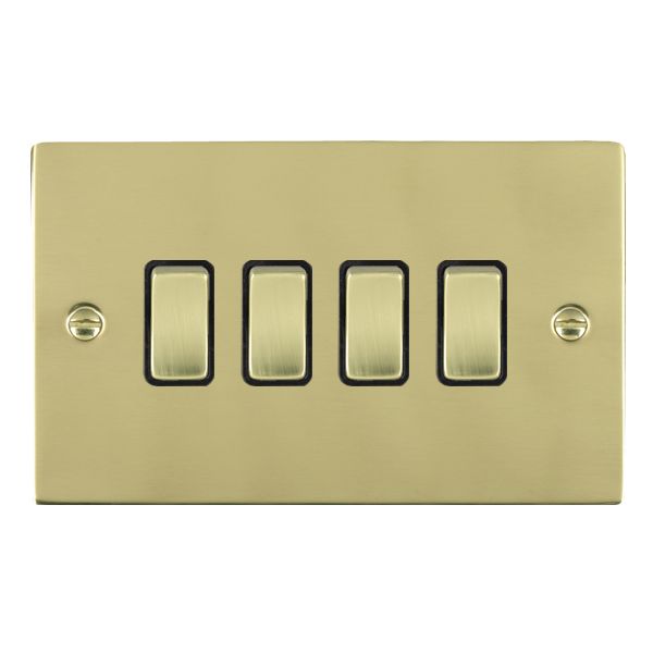 Hamilton 81R24PB-B - Sher PB Rkr 2 Way 4g 10AX PB/BL