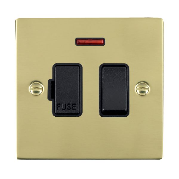 Hamilton 81SPNBL-B - Sher PB 13A DP Fused Spur+N BL/BL