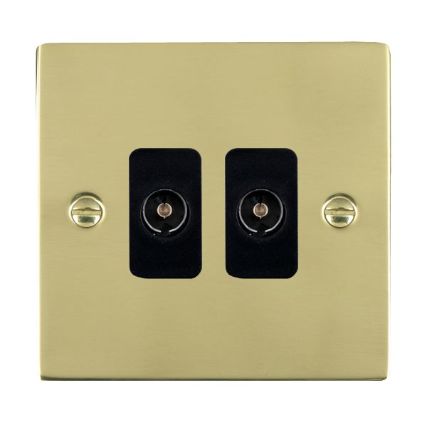 Hamilton 81TV2B - Sher PB 2g Non-Isolated TV 2in/2out BL