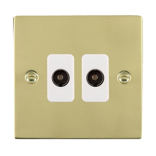 Hamilton 81TV2W - Sher PB 2g Non-Isolated TV 2in/2out WH