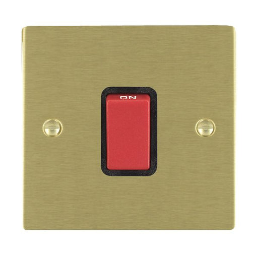 Hamilton 8245B - Sher SB 1g 45A Double Pole Red Rkr/BL