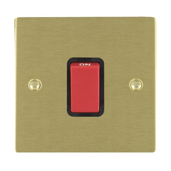 Hamilton 8245B - Sher SB 1g 45A Double Pole Red Rkr/BL