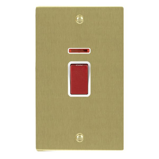 Hamilton 8245VW - Sher SB 45A DP+NEON VERTICAL Red Rkr/WH