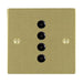 Hamilton 824SL-BL - Sm-Lig Sheer Satin Brass 4SL Black