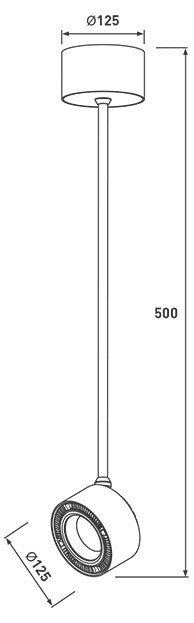 BG LKT2022 Dwn/Lgt LED 15W 22Deg Whi - BG - sparks-warehouse
