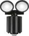 Knightsbridge FL16ABK IP44 Twin LED Spot Black Security Light with PIR Floodlight Knightsbridge - Sparks Warehouse