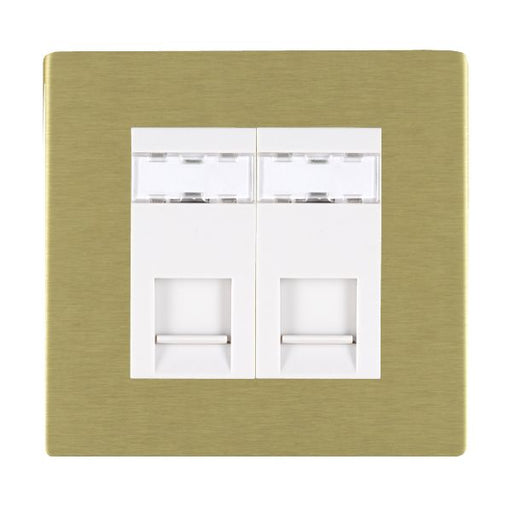 Hamilton 82C2J12W - Sher CFX SB 2g RJ12 Outlet-Unshield WH