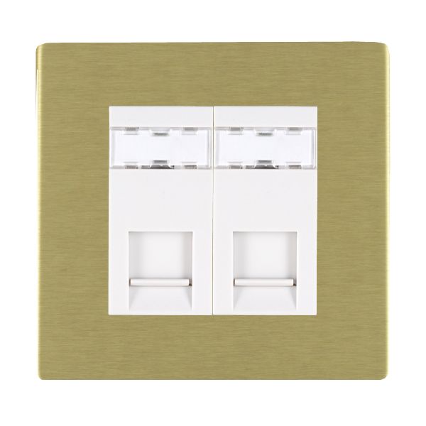 Hamilton 82C2J45W - Sher CFX SB 2g RJ45 CAT5E Unshielded WH