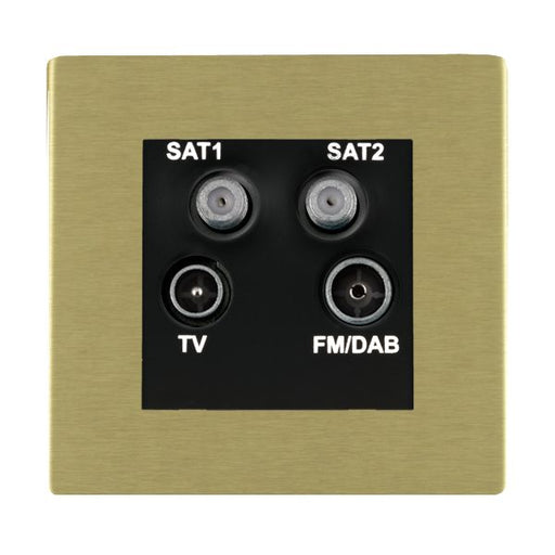 Hamilton 82CDENTB - Sher CFX SB Non-Isolated TV+FM+2XSAT BL