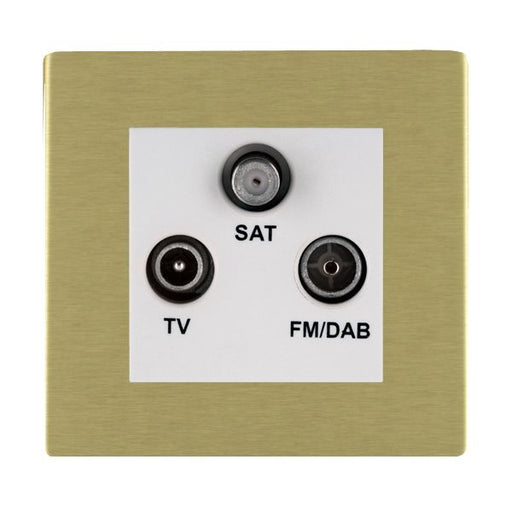 Hamilton 82CDTRIDW - Sher CFX SB Non-Isolat DAB TV+FM+SAT WH