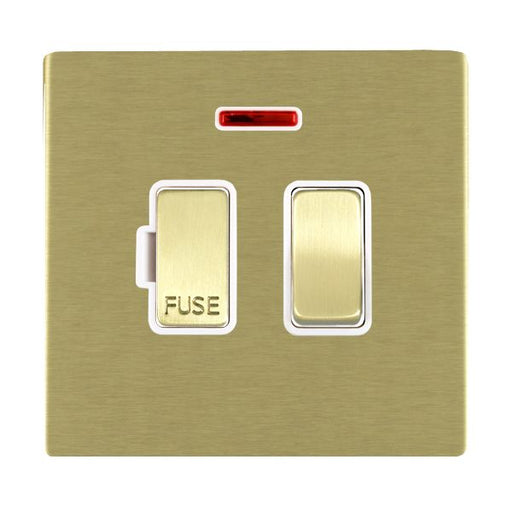 Hamilton 82CSPNSB-W - S-CFX SB 13A DP Fused Spur+N SB/WH