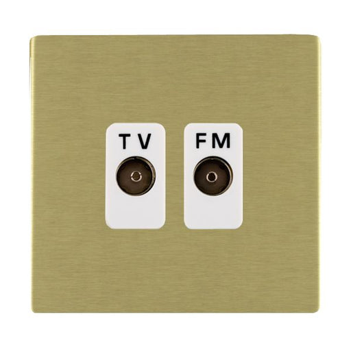 Hamilton 82CTVFMW - S-CFX SB Isolat TV/FM Diplex 1in/2out WH