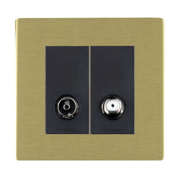 Hamilton 82CTVSATB - S-CFX SB 2g N-Isol TV+Sat 2in/2out BL