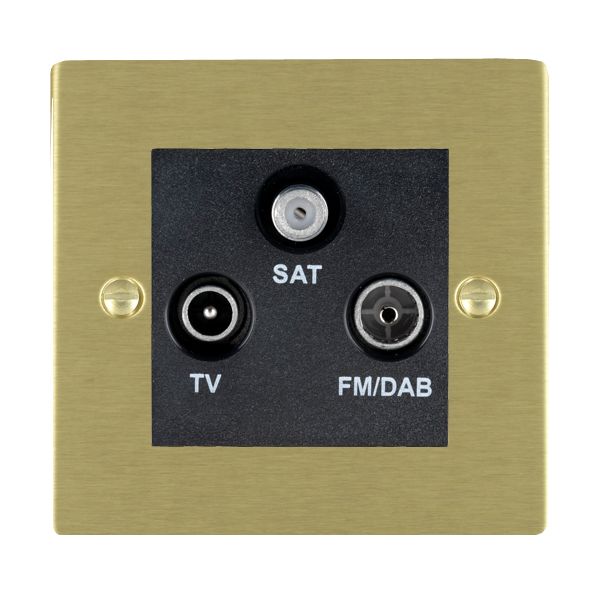 Hamilton 82DTRIDB - Sher SB Non-Isolat DAB TV+FM+SAT BL