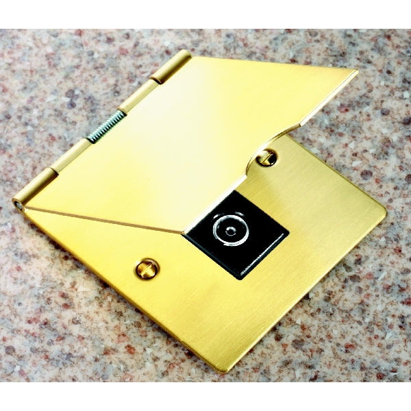 Hamilton 82DTVB - Shr Flr SB 1g No-Isolat TV 1in/1out BK