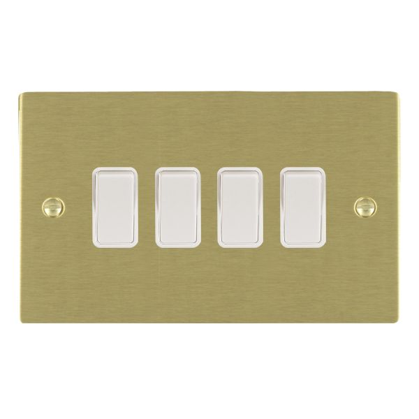 Hamilton 82R24WH-W - Sher SB Rkr 2 Way 4g 10AX WH/WH