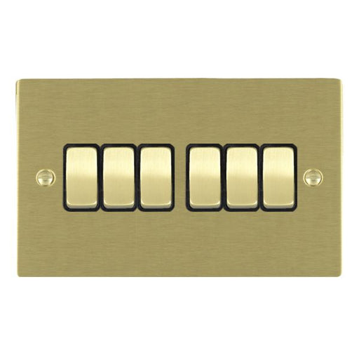 Hamilton 82R26SB-B - Sher SB 6g 10AX 2 Way Rkr SB/BL