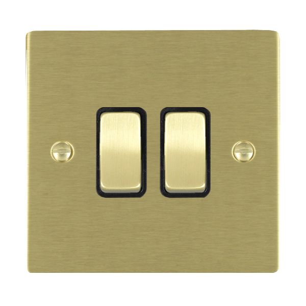 Hamilton 82R32SB-B - Sher SB 2g 10AX Inter Rkr SB/BL