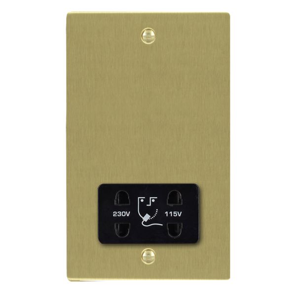 Hamilton 82SHSB - Sher SB Shaver Dual Volt Socket BL