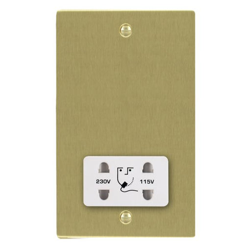 Hamilton 82SHSW - Sher SB Shaver Dual Volt Socket WH