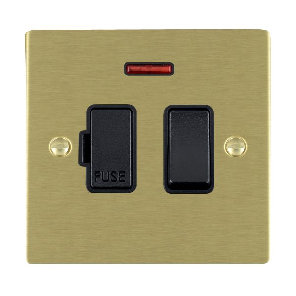 Hamilton 82SPNBL-B - Sher SB 13A DP Fused Spur+N BL/BL