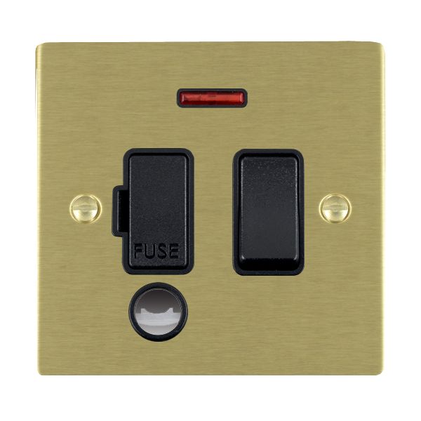 Hamilton 82SPNCBL-B - Sher SB 13A DP Fuse SP+N+CO BL/BL