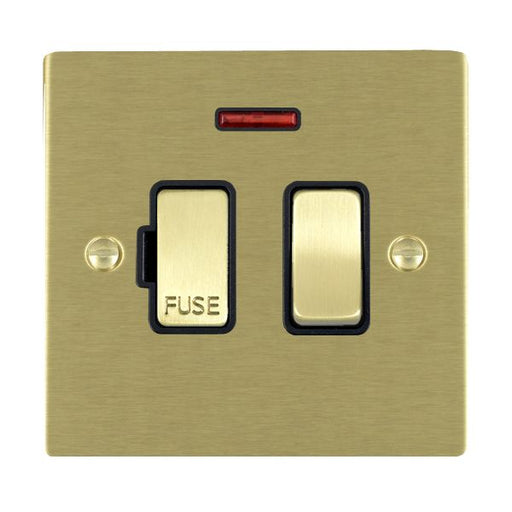 Hamilton 82SPNSB-B - Sher SB 13A DP Fused Spur+N SB/BL