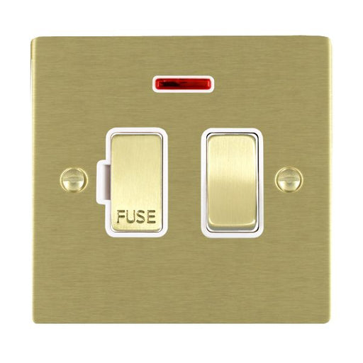 Hamilton 82SPNSB-W - Sher SB 13A DP Fused Spur+N SB/WH