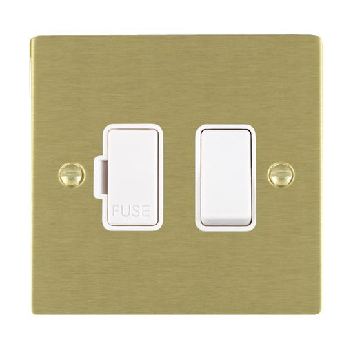 Hamilton 82SPWH-W - Sher SB 1g 13A DP Fused Spur WH/WH