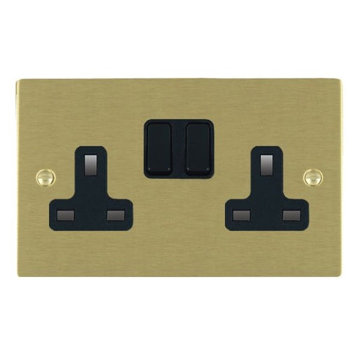 Hamilton 82SS2BL-B - Sher SB 2g 13A DP Swt Skt BL/BL